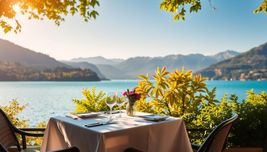 Annecy Lake dining