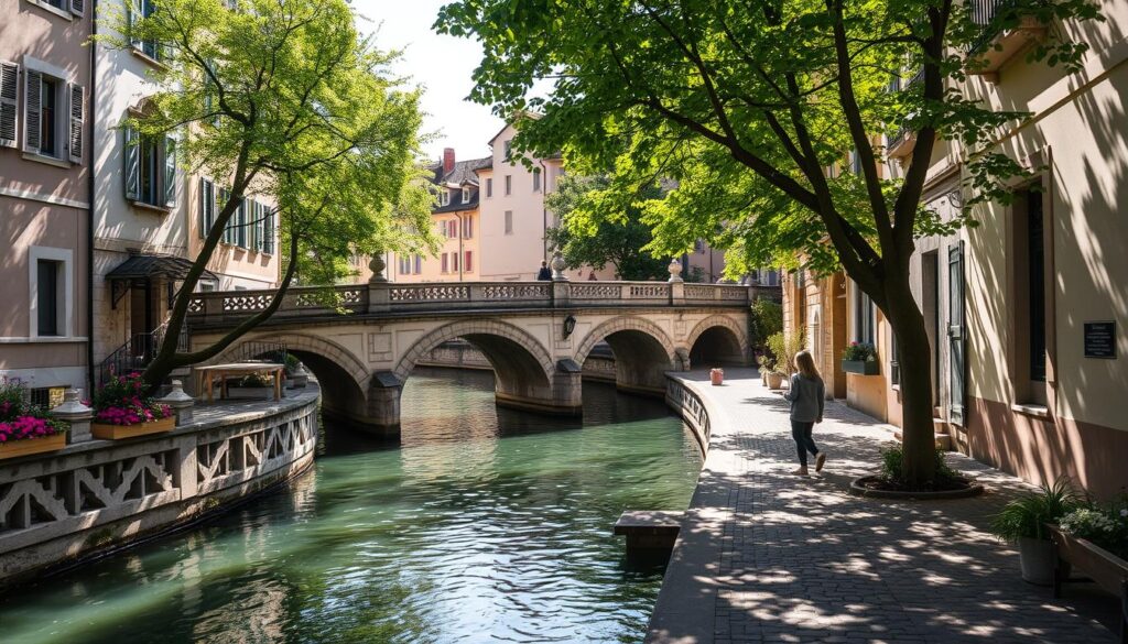 annecy old town canals