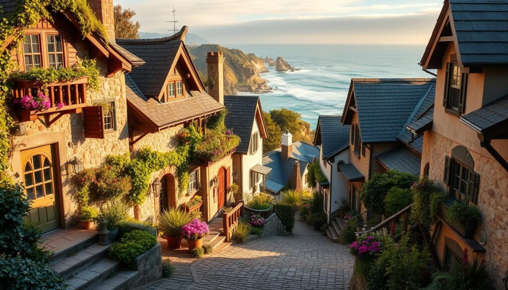 fairy-tale cottages Carmel